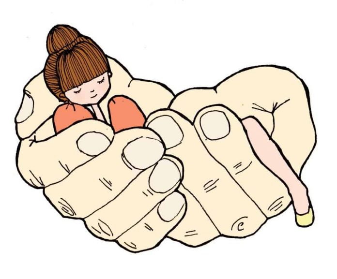 Con el Duelo de la mano: un sendero ACT