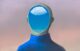 Ilustración de una persona de espaldas con un hueco en la cabeza por el que se ven un cielo azul y una nube