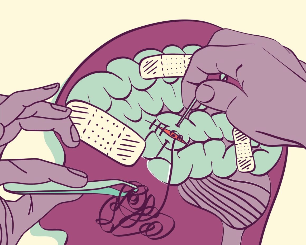 Ilustración del artículo «La psicoterapia puede cambiar físicamente el cerebro en pacientes con depresión»