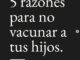 Ilustración del artículo «Por qué no deberías vacunar a tus hijos»