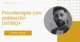 Portada del webinar de Psyciencia «Psicoterapia con población LGTBIQ+», con la foto de Gabriel Genise