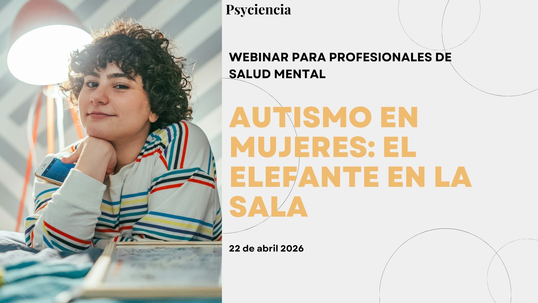 Webinar para profesionales salud mental