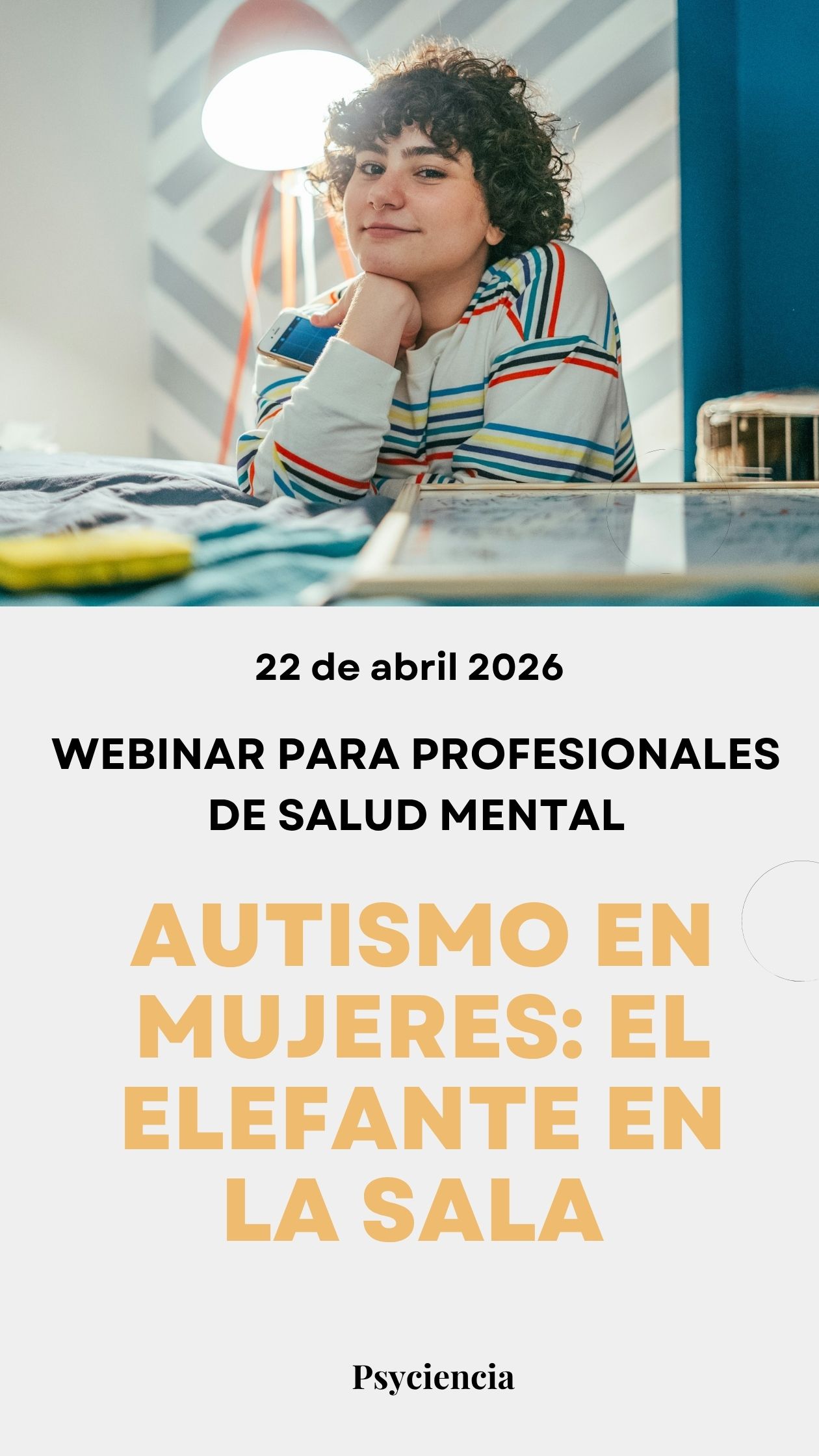 Webinar para profesionales salud mental