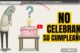 Ilustración sobre no celebrar el cumpleaños