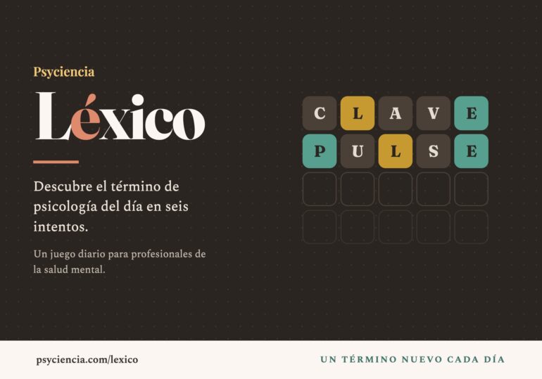 Léxico: un término de psicología al día
