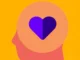 Ilustración de una cabeza de perfil con un corazón en su interior, sobre la DBT y la terapia de esquemas en el TLP